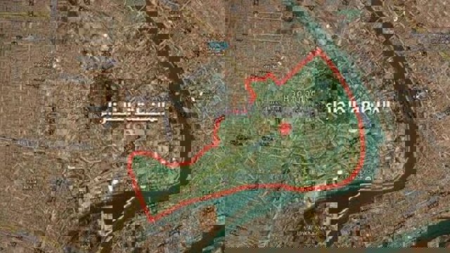 حمله موشکی به منطقه سبز بغداد