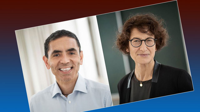 از موفقیت تورک‌های کاشف واکسن کرونا در اروپا تقدیر شد