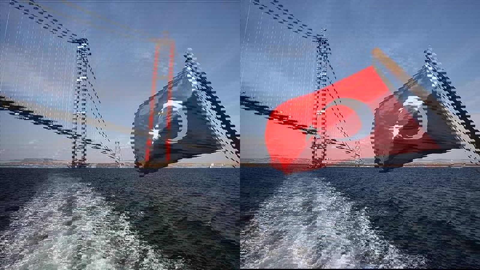 عملیات احداث طولانی‌ترین پل معلق جهان در ترکیه رو به اتمام است