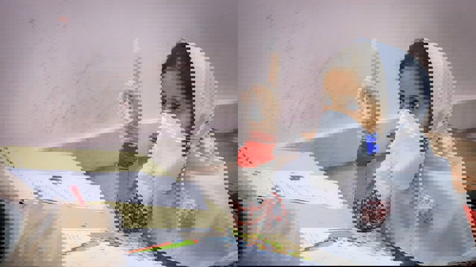 شیوع اومیکرون و آنفلوآنزا میان کودکان در هفته‌های اخیر