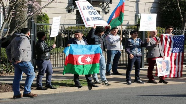 آزربایجانی ها نقشه های لابی ارمنی را در واشنگتن نقش برآب کردند