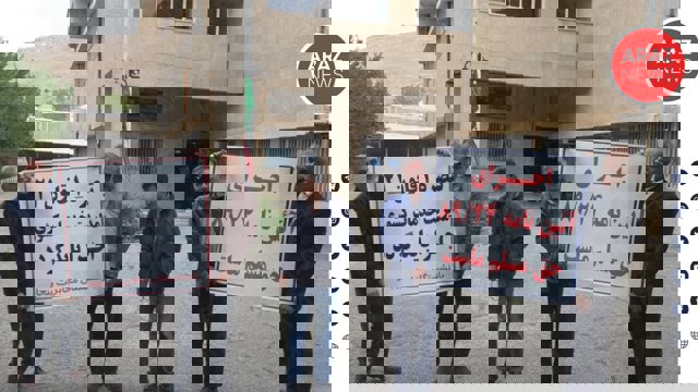 هفتادوهفتمین تجمع اعتراضی بازنشستگان مخابرات بیجار برگزار شد