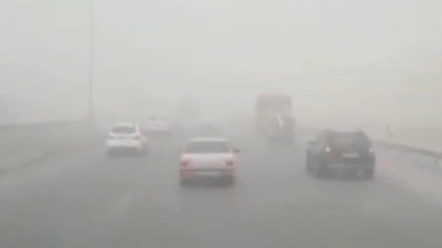 شروع طوفان‌های نمکی در تبریز