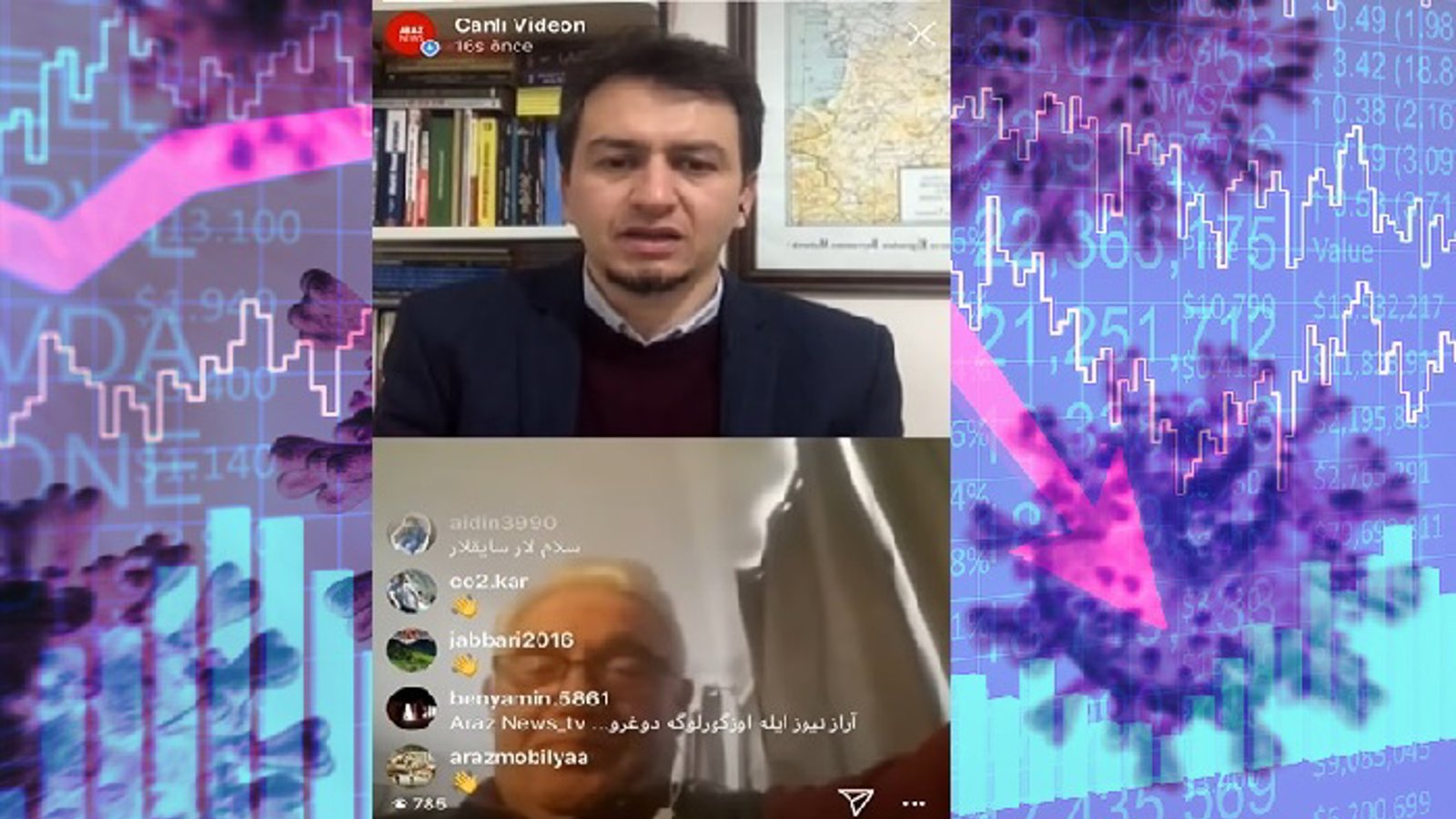 کرونا ویروسون دنیا و ایران اکونومیسینده اولان ائتکیسی