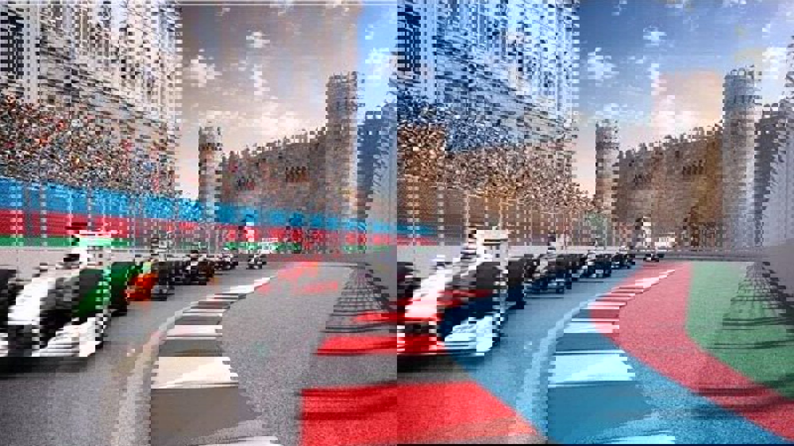 آغاز مسابقات فرمول-یک در شهر باکو