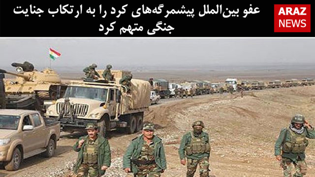 عفو بین‌الملل پیشمرگه‌های کرد را به ارتکاب جنایت جنگی متهم کرد