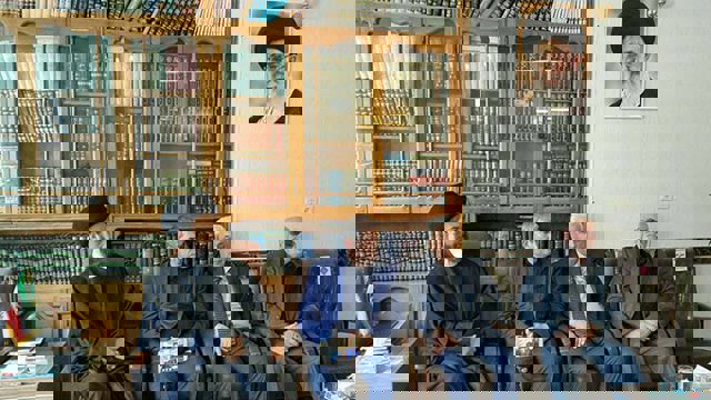 دیدار اعضای تشیکلات آزادی قره باغ و حزب اسلام آزربایجان با سیدحسن عاملی