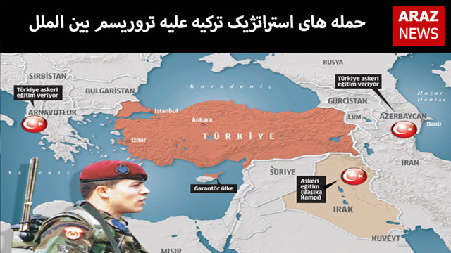 حمله های استراتژیک ترکیه علیه تروریسم بین الملل