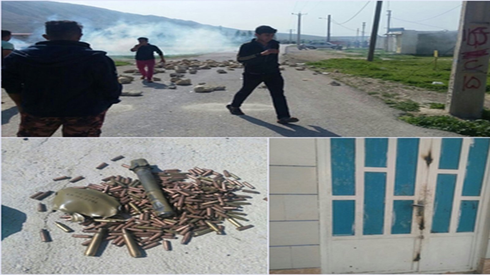 درگیری شدید میان مردم عرب باغ ملک با سپاه پاسداران (تصاویر)