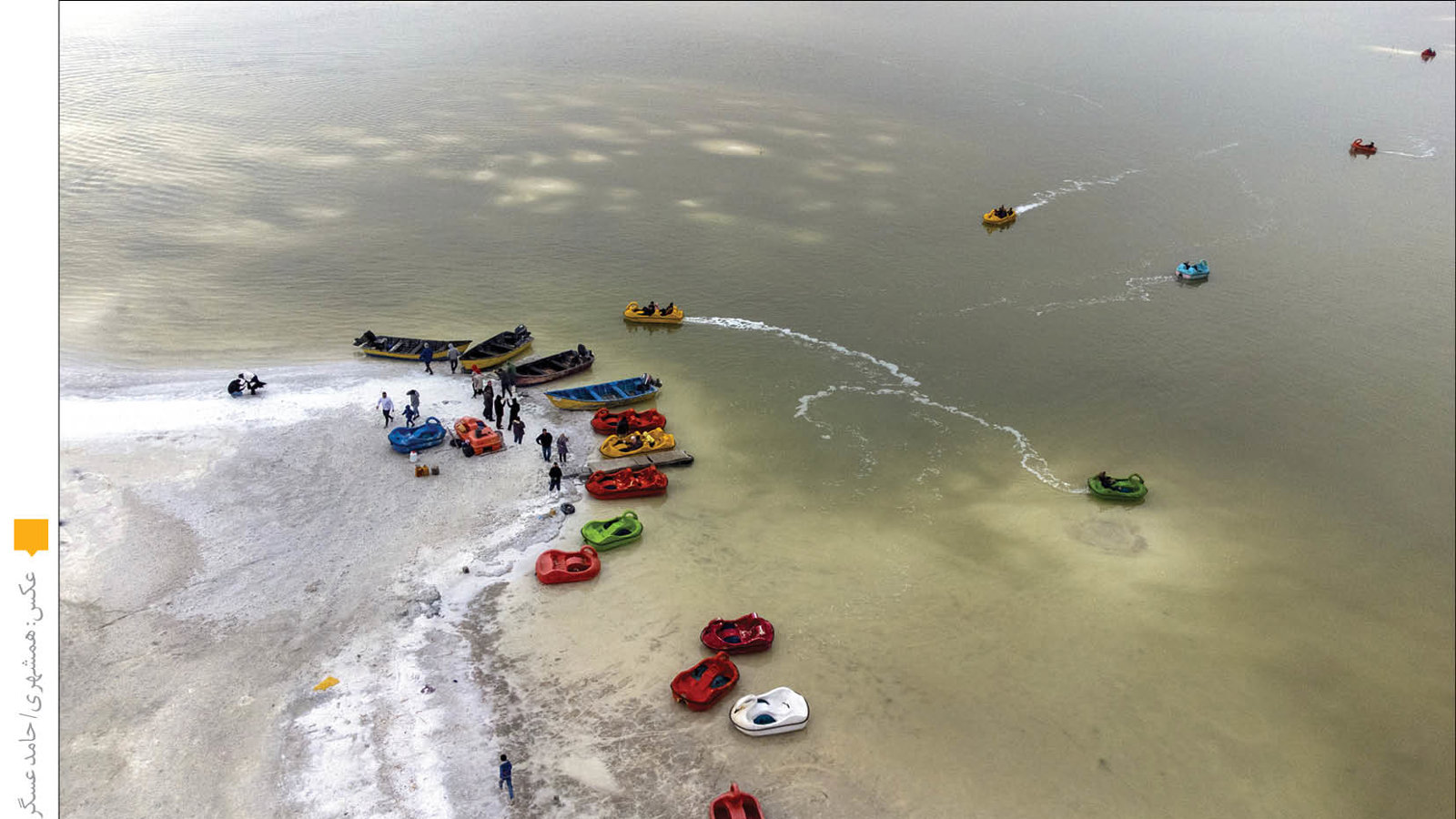 موج سواری جمهوری استعماری ایران روی آب‌های دریاچه اورمیه