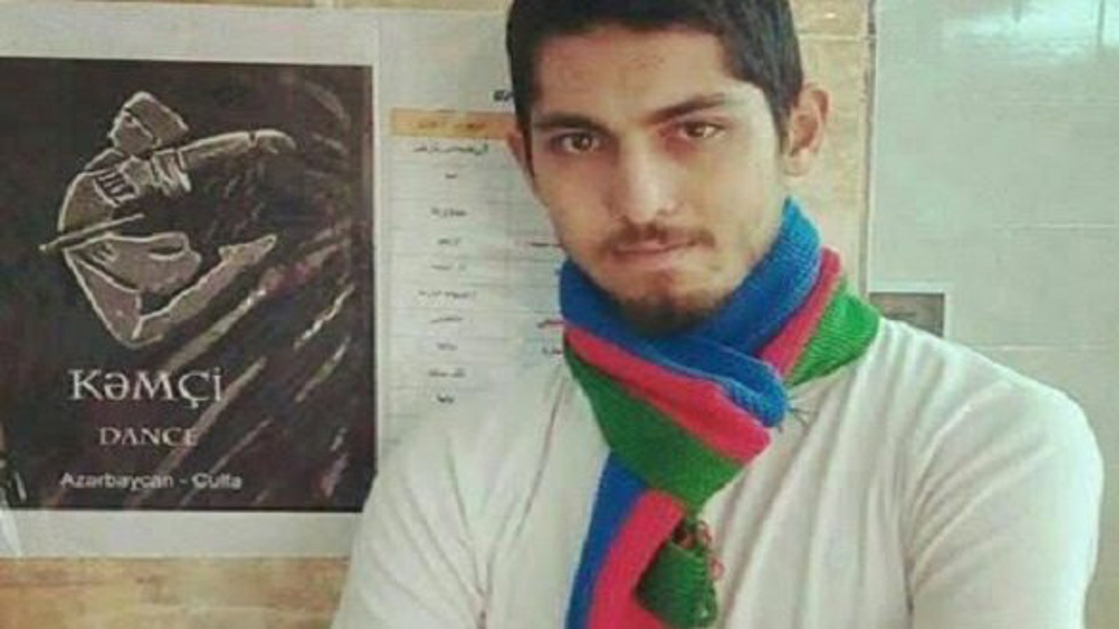 اعتصاب خشک دو روزه شاهین برزگر زندانی سیاسی آزربایجانی