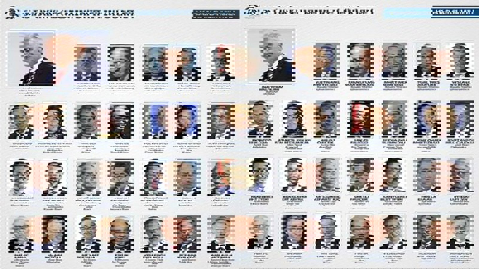 معرفی کابینه جدید ترکیه