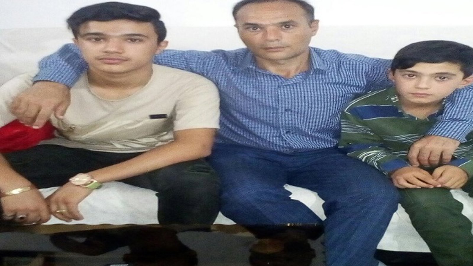 دیدار حبیب ساسانیان با فرزندانش بعد از ماه‌ها دور