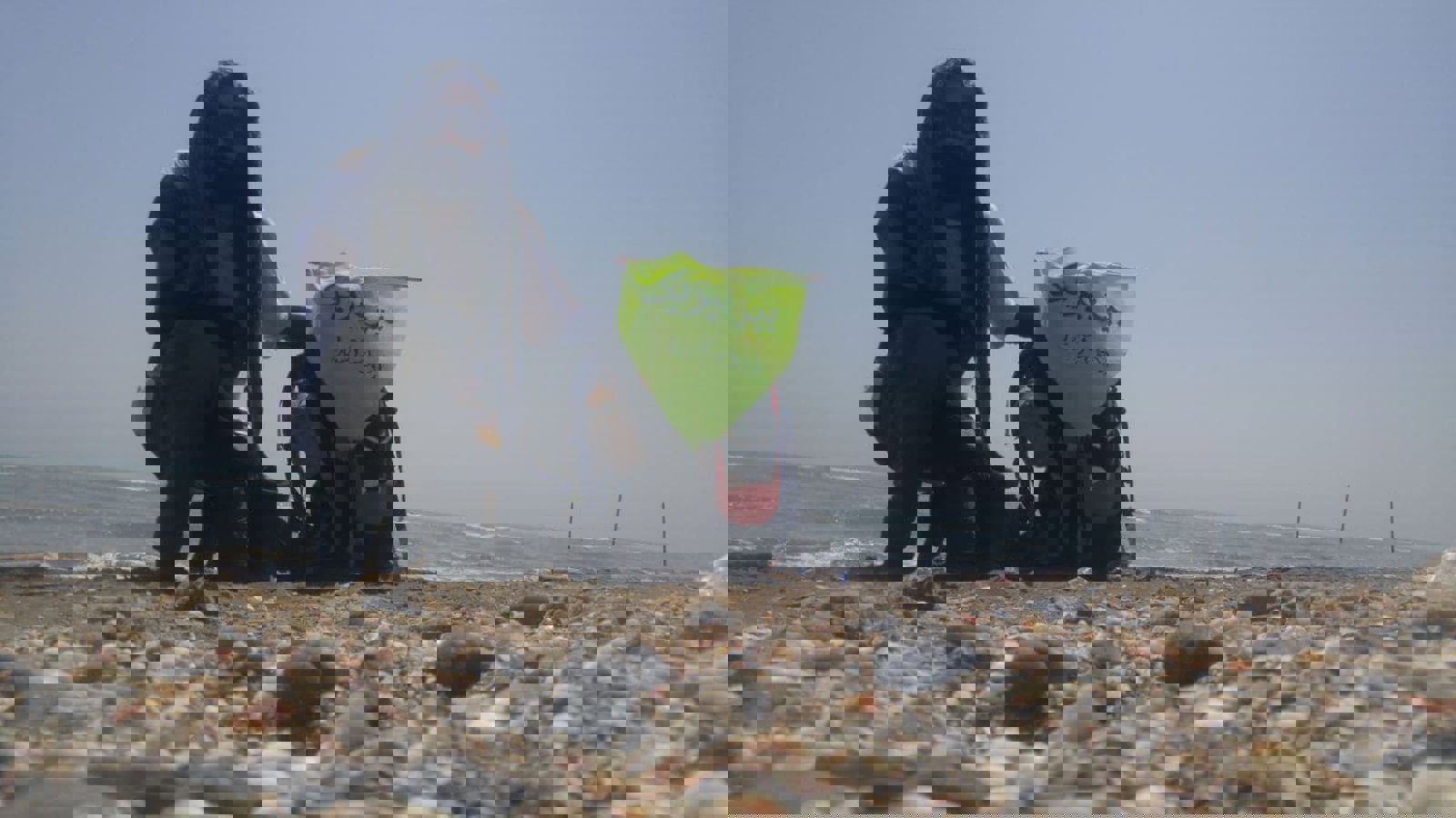 پایان مسیر؛ پرچم «بیز بیریک/ ما متحدیم» به آستارا رسید