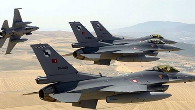 ۴۹ تروریست پ ک ک در حمله جنگنده های ترکیه کشته شدند