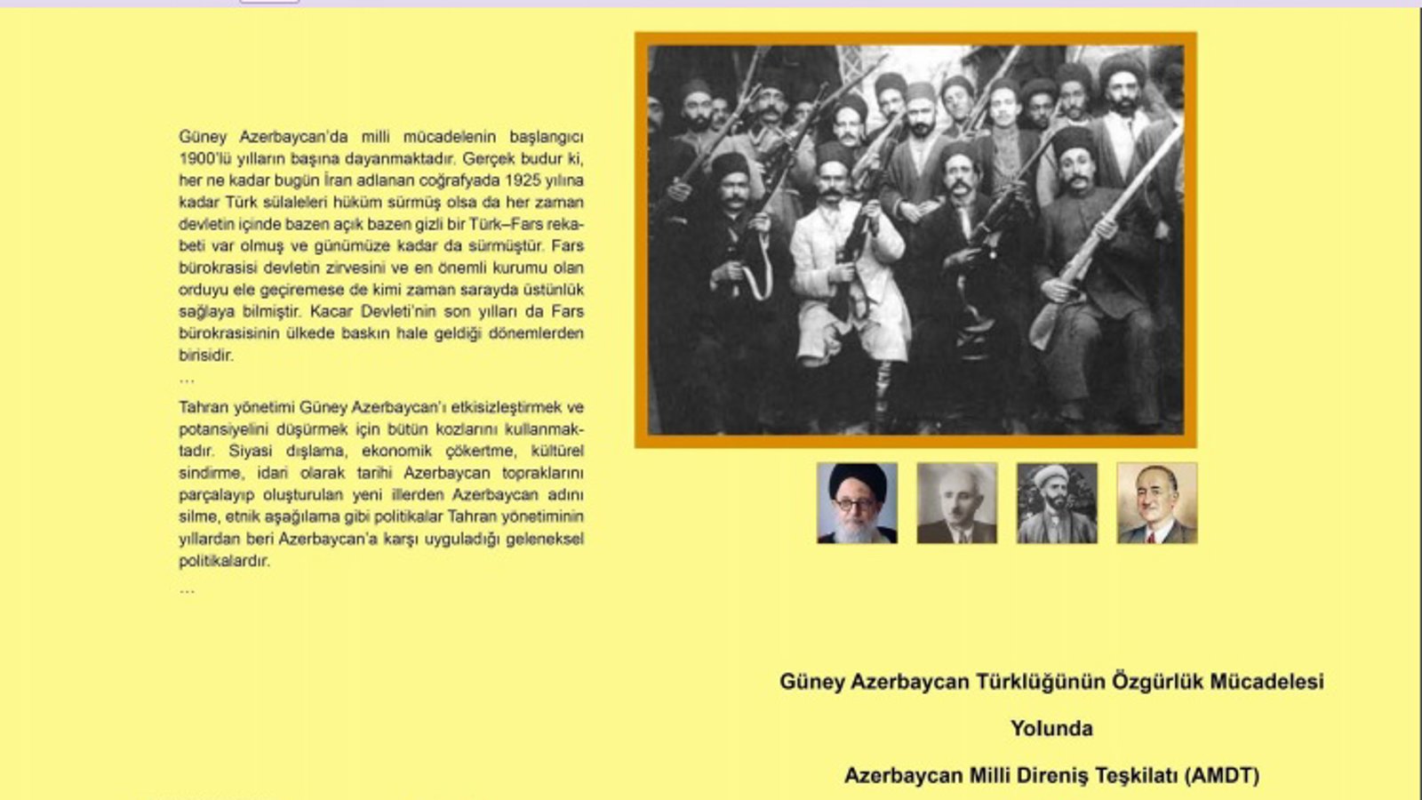 انتشار کتاب تشریح حرکت ملی آزربایجان و تشکیلات مقاومت ملی آزربایجان توسط شاخه خارج از کشور آ.م.د.ت