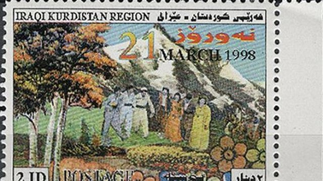 تمبر‌ اقلیم کردستان عراق برای پست جهانی 