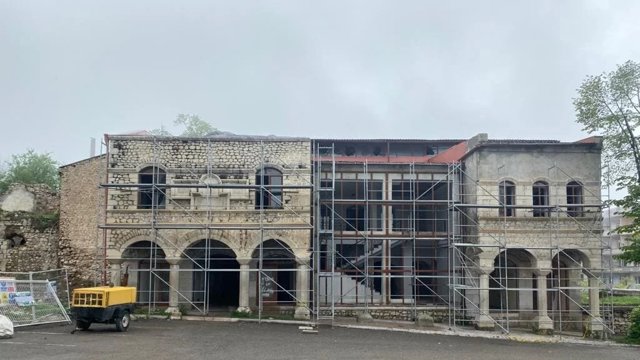 مرمت بناهای تاریخی شهر شوشا توسط دولت آزربایجان با سرعت انجام می‌شود