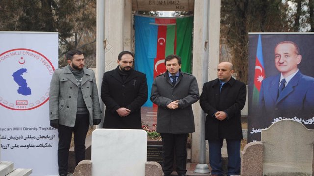 برگزاری مراسم گرامیداشت رهبر فقید آزربایجان، محمدامین رسول‌زاده درآنکارا + ویدئو و تصاویر