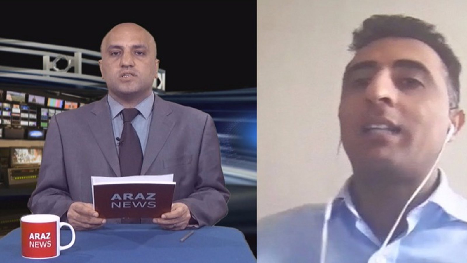 برنامه رئپورتاژ- مصاحبه با کمال آلبوشوکه فعال حقوق بشر در مورد حوادث اخیر الاحواز