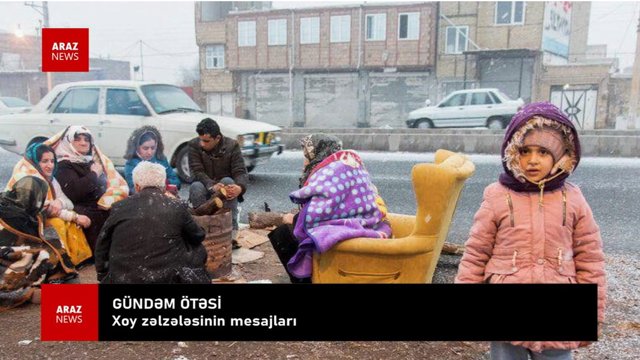 خوی زلزله‌سی‌نین مساژلاری