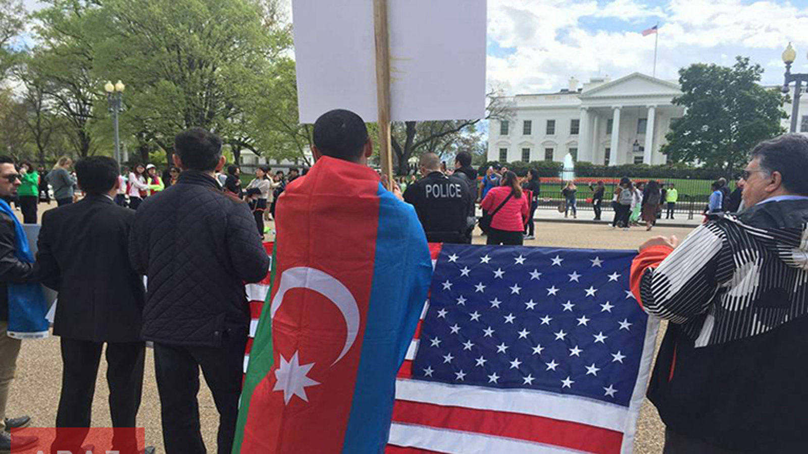 اعتراض آزربایجانیهای ساکن آمریکا به سیاست اشغالگری ارمنستان