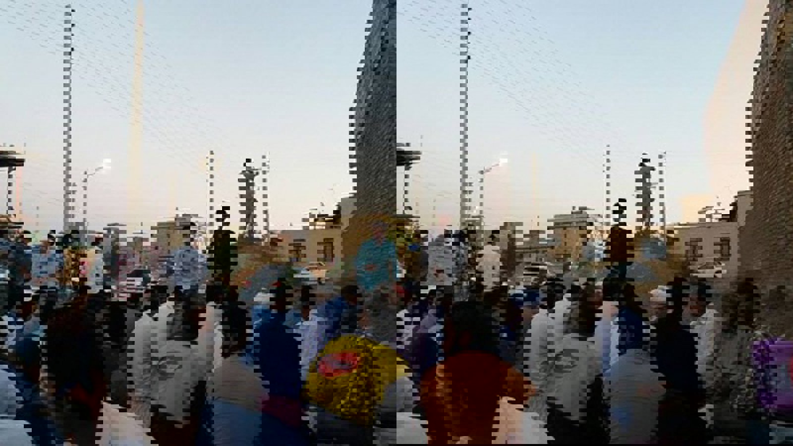 نمازخانه اهل سنت در شهر اسدیه خراسان جنوبی پلمب شد + تصاویر