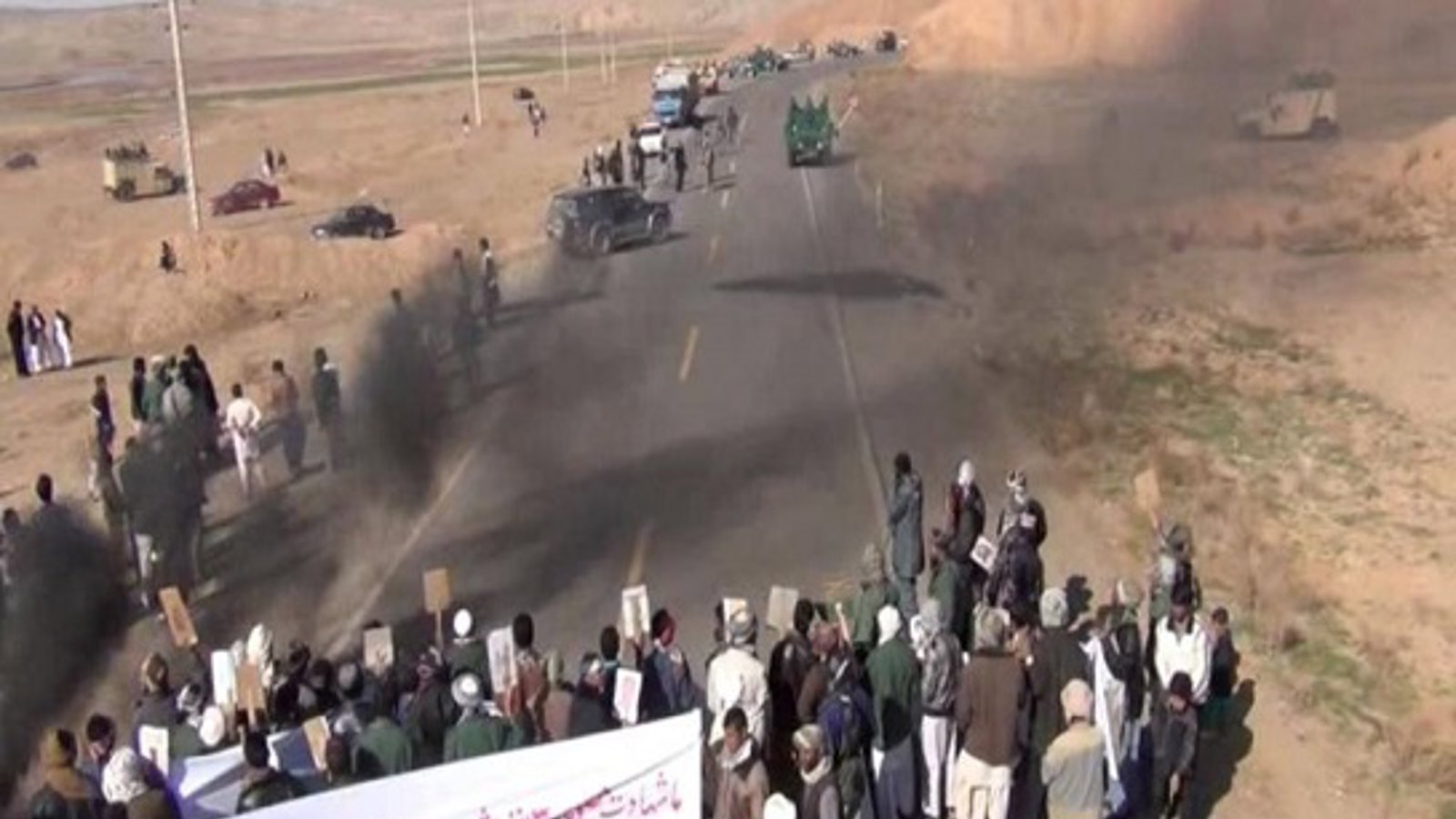 تظاهرات ضد ایرانی در هرات افغانستان