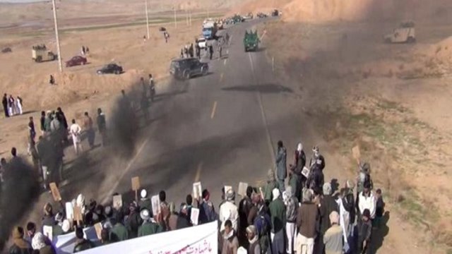 تظاهرات ضد ایرانی در هرات افغانستان