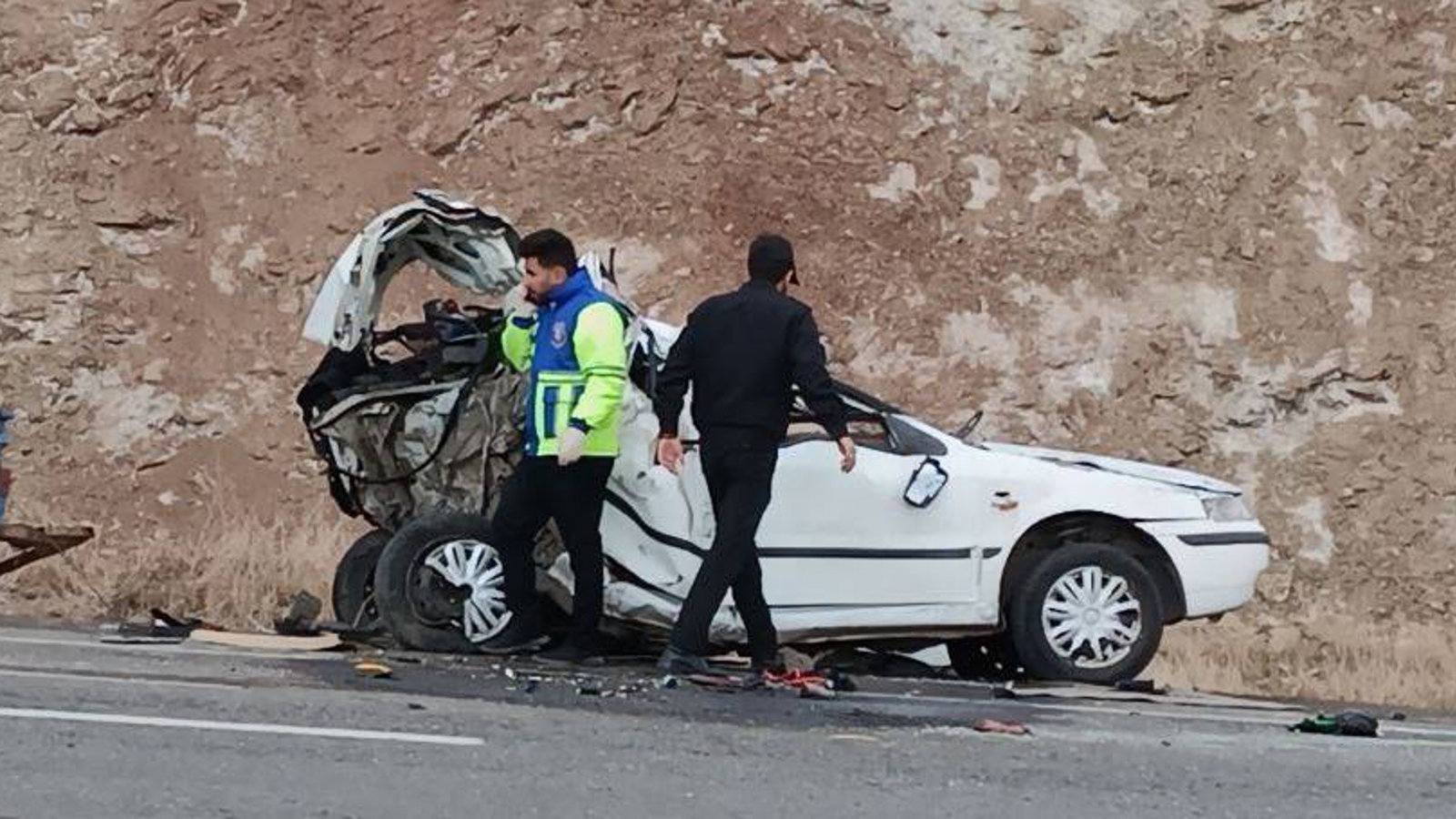 سانحه تلخ و مرگبار رانندگی محور اهر - تبریز