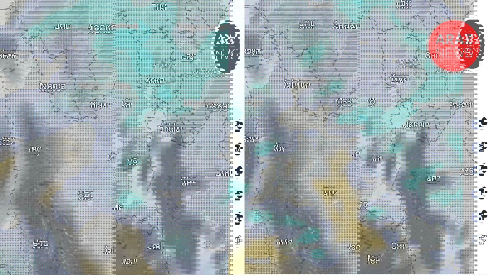 بازهم در اطراف دریاچه اورمیه خبری از بارش نیست