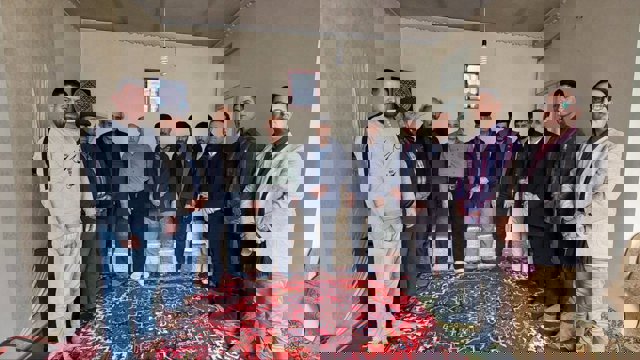 اردبیل میللی_مدنی فعاللاری‌ صالح موللاعباسی ایله گؤروشدو