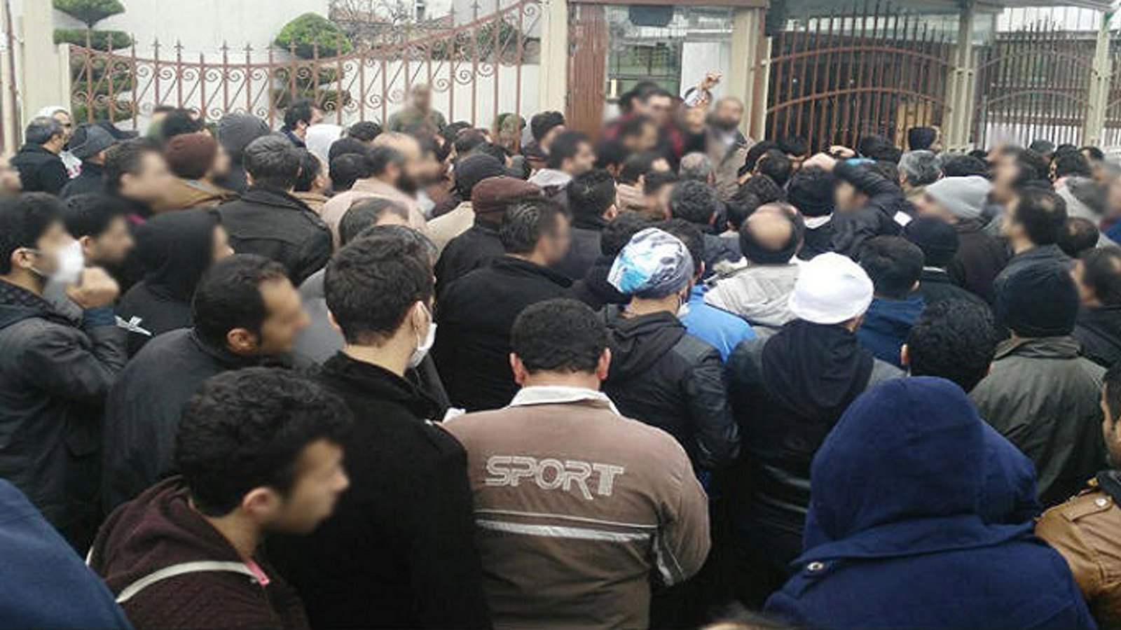 تجمع کارگران لیفتراک سازی در تبریز