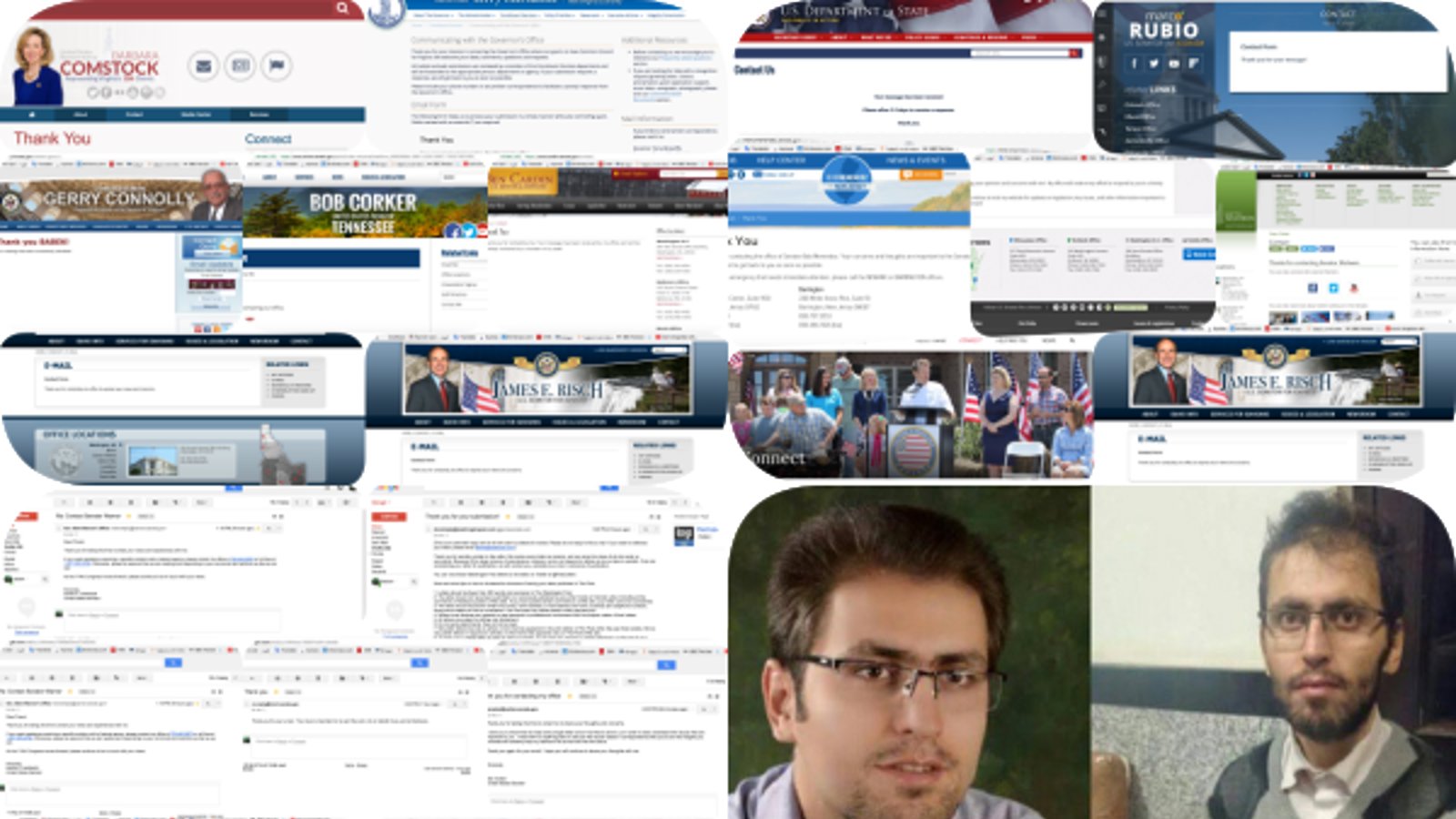 گزارش وضعیت وخیم مرتضی مرادپور به وزارت خارجه و کنگره آمریکا توسط بابک چلبیانلی