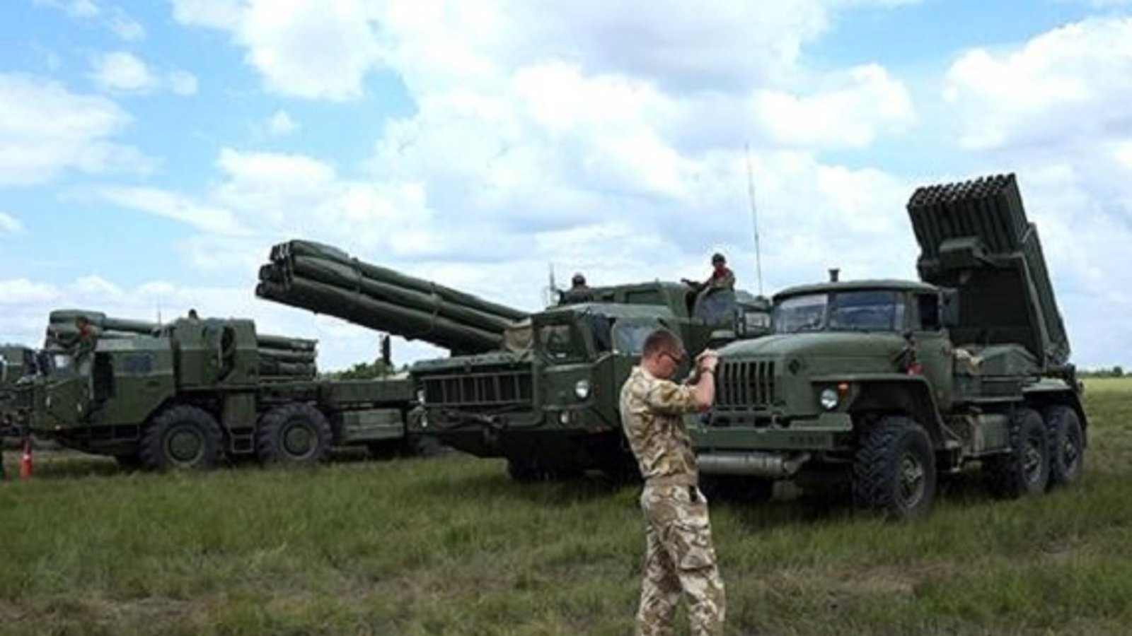 مانور نیروهای نظامی روسیه در ارمنستان