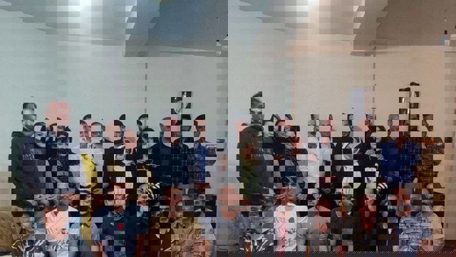 دیدار فعالین حرکت ملی آزربایجان با خانواده عبدالعزیز عظیمی قدیم