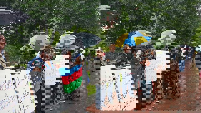 برگزاری تجمع مقابل کاخ سفید در سالروز قیام یک خرداد