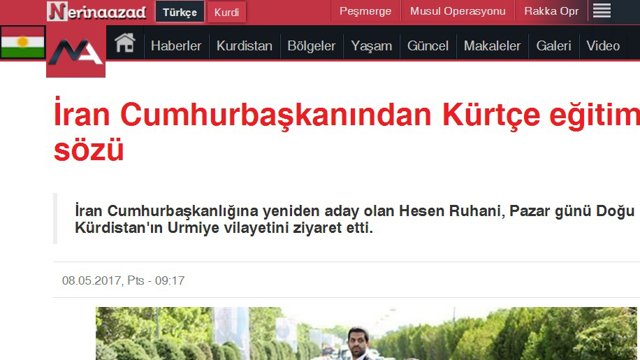 دروغی به نام شهر رنگین کمان؛ مطبوعات کردی اورمیه را کردستان شرقی می نامند