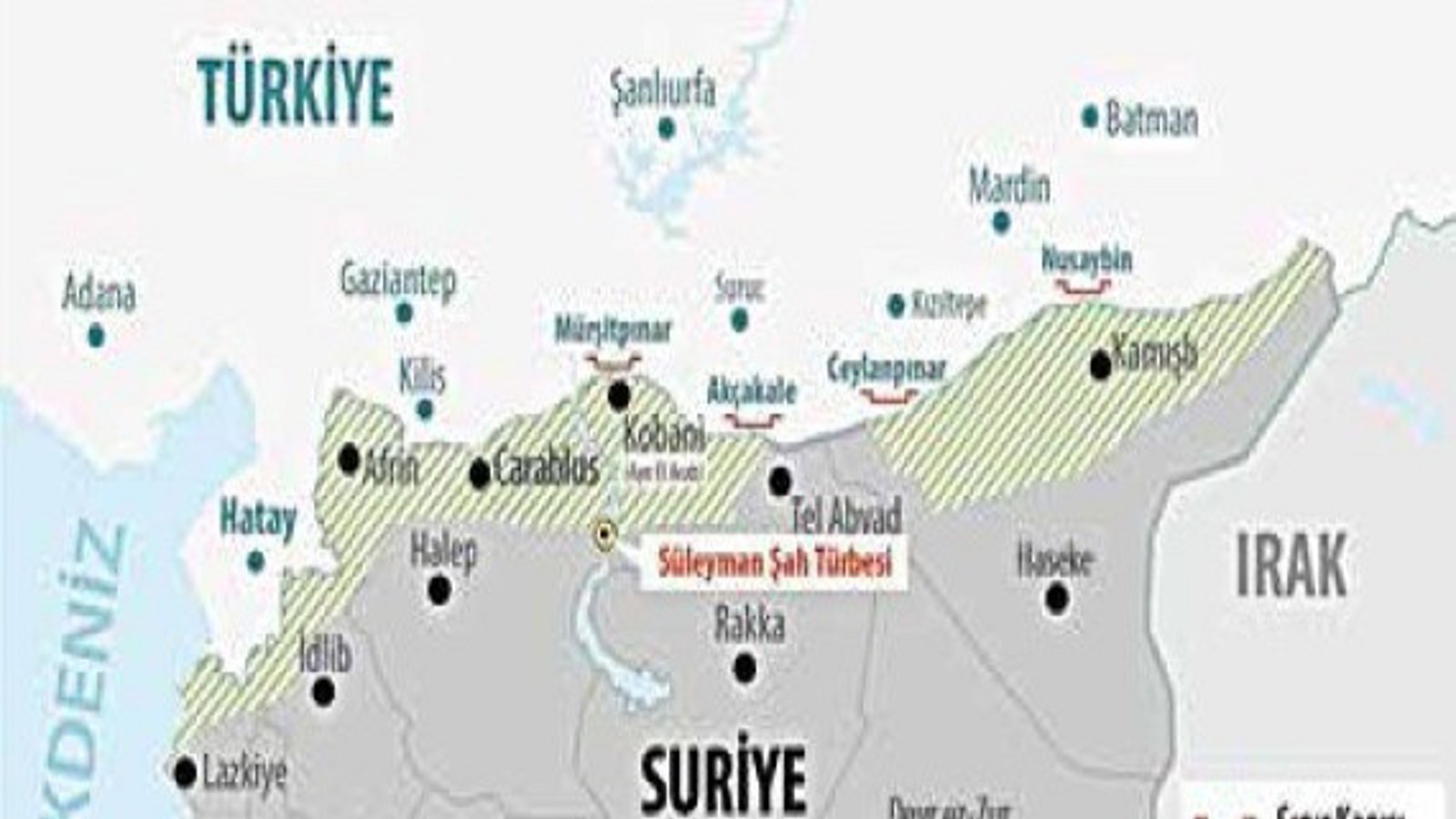 توافق رسمی آمریکا و ترکیه برای برپایی منطقه امن در شمال سوریه