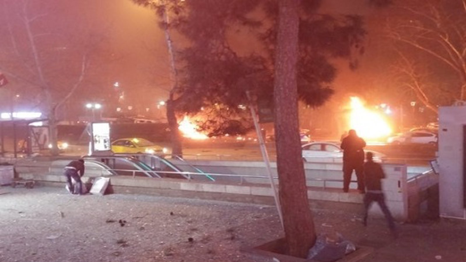 انفجار تروریستی در مرکز آنکارا