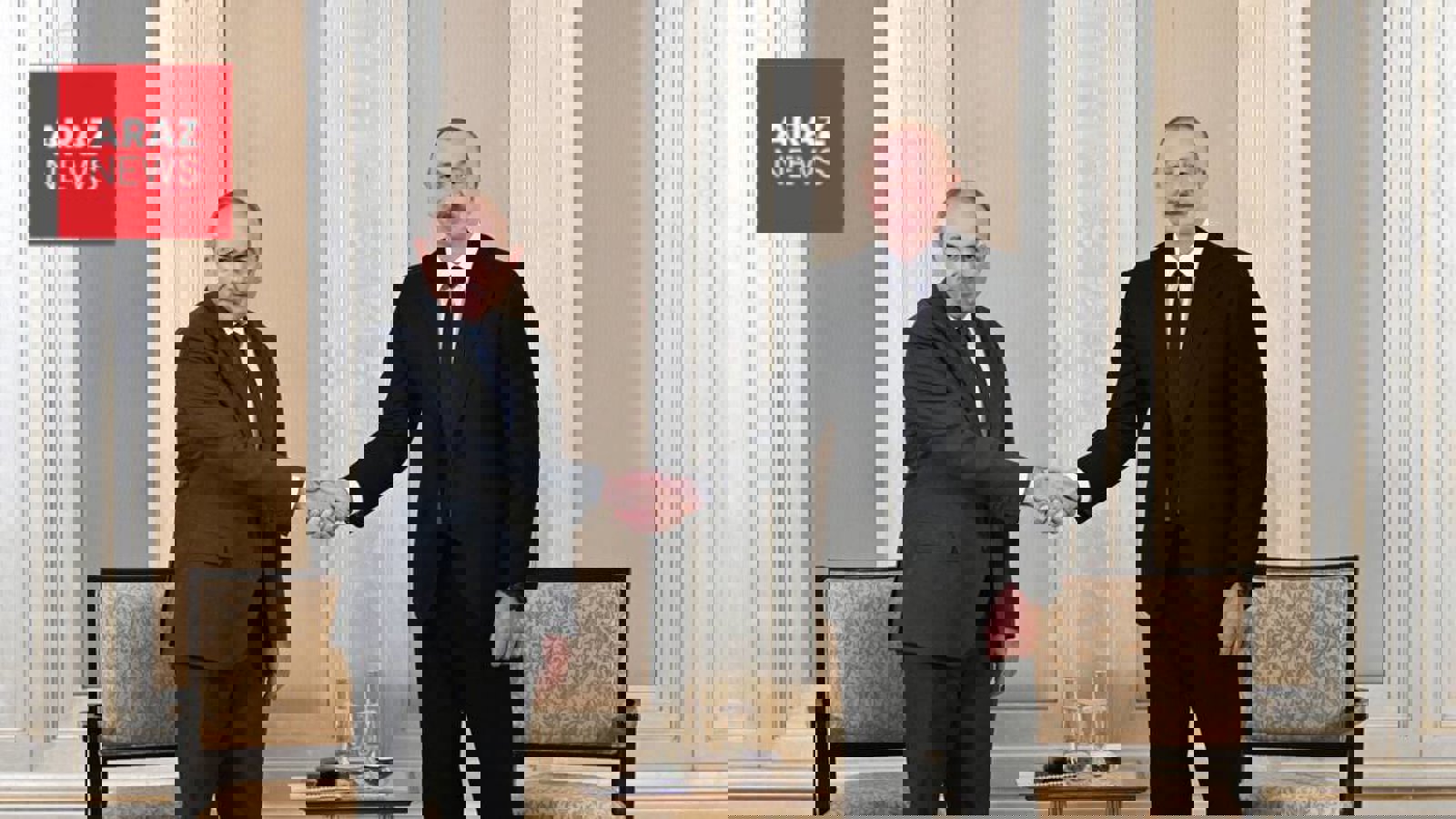 دیدار ایلهام علی‌یئو و نیکول پاشینیان در ابوظبی آغاز شد