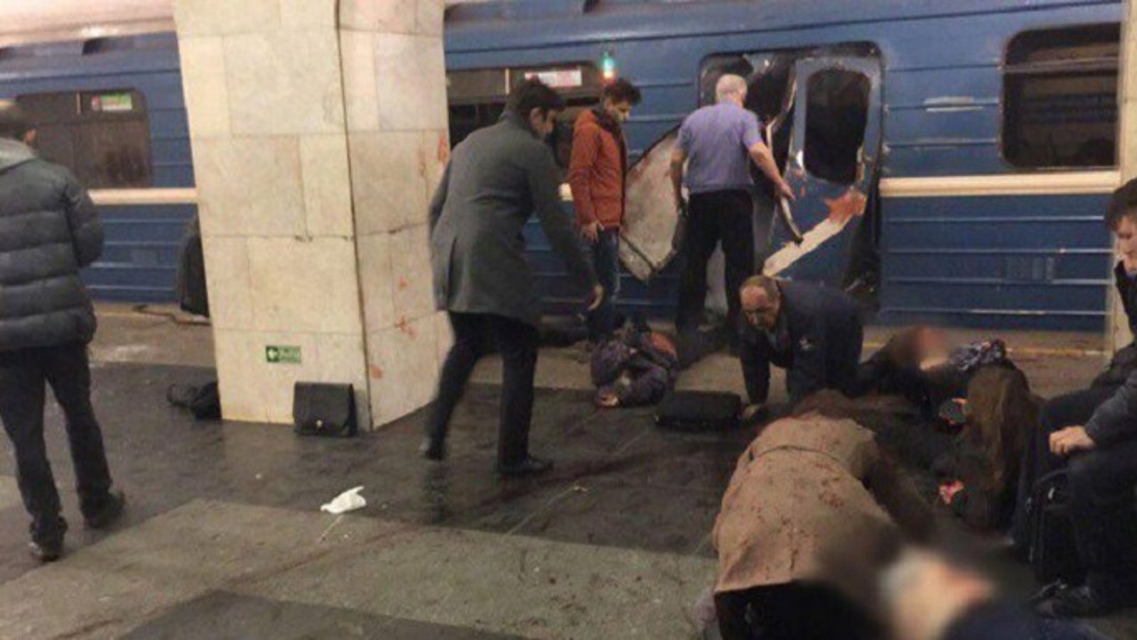 فوری : انفجار در متروی سن پترزبورگ