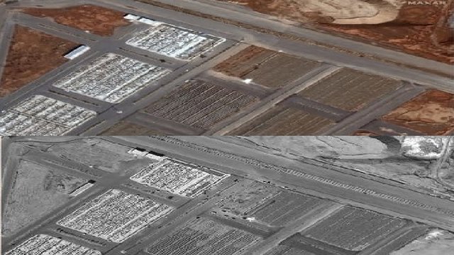 حفر گورهای بسیار در قبرستان معصومه قم برای قربانیان کرونا