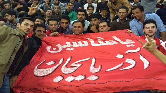 پیروزی تیم والیبال شهرداری اورمیه در مقابل پیکان تهران