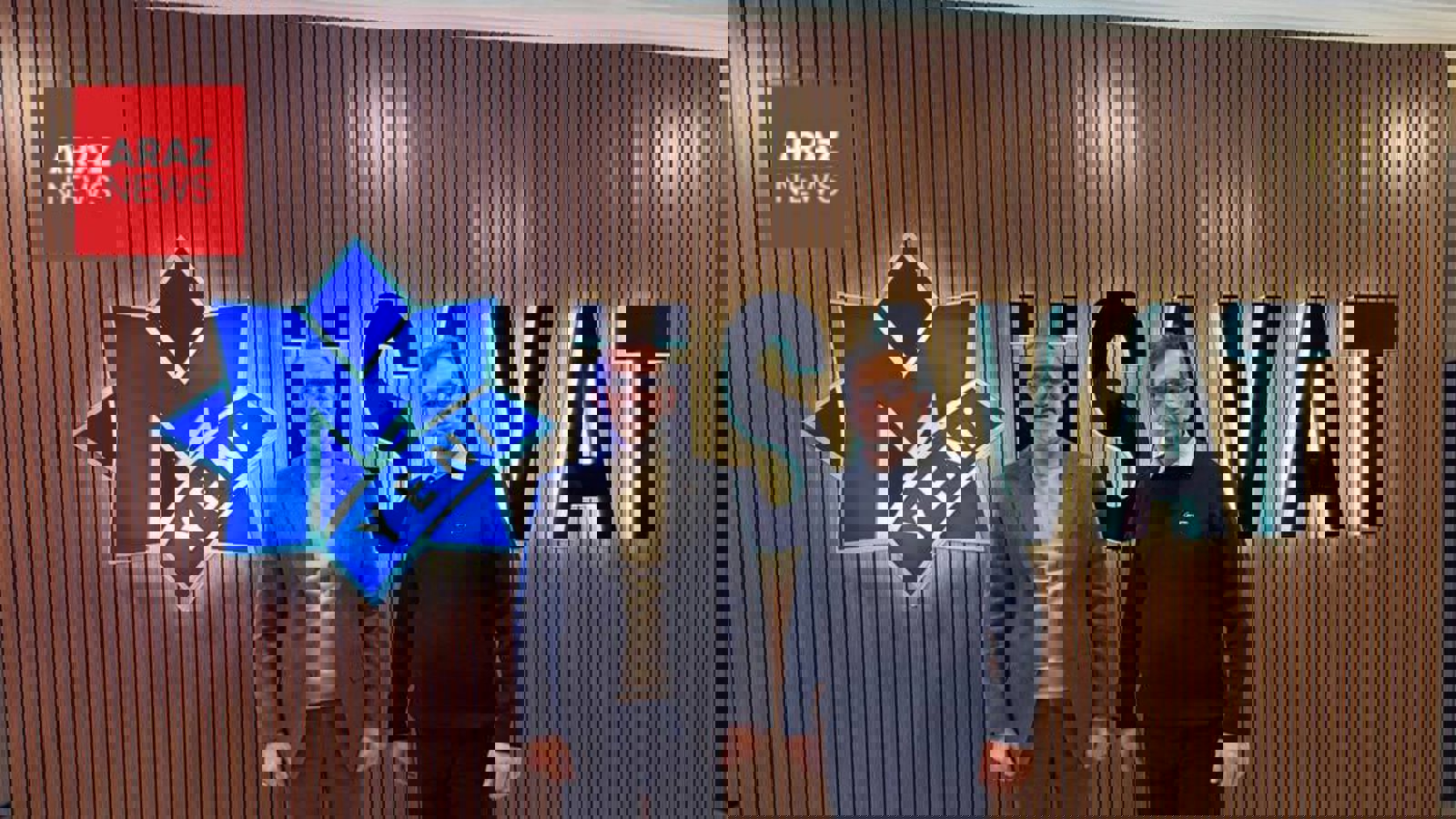 دیدار سخنگوی تشکیلات دیرنیش با مدیرگروه رسانه‌ای «یئنی مساوات» جمهوری آذربایجان