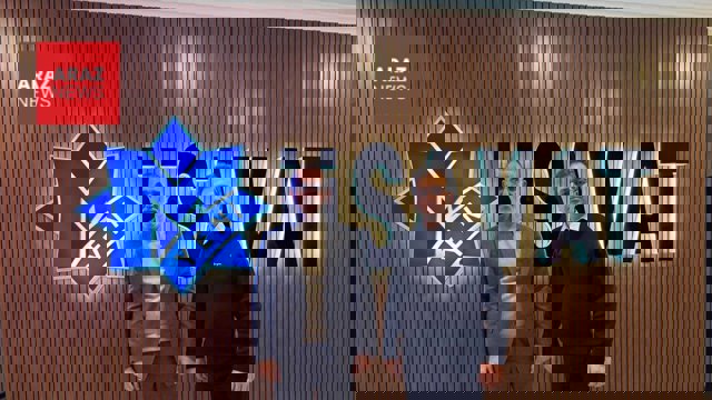 دیدار سخنگوی تشکیلات دیرنیش با مدیرگروه رسانه‌ای «یئنی مساوات» جمهوری آذربایجان