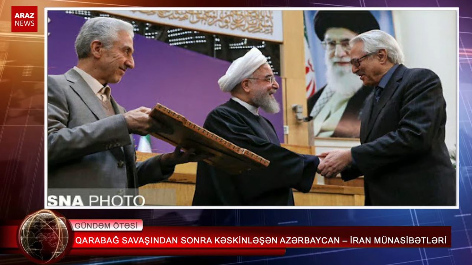 قاراباغ ساواشیندان سونرا کسکینلشن آزربایجان - ایران موناسیبتلری