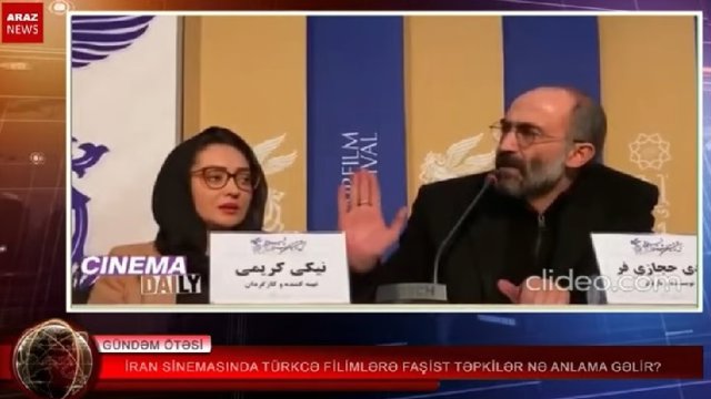ایران سینماسیندا تورکجه فیلم لره فاشیست تپکیلر نه آنلاما گلیر؟