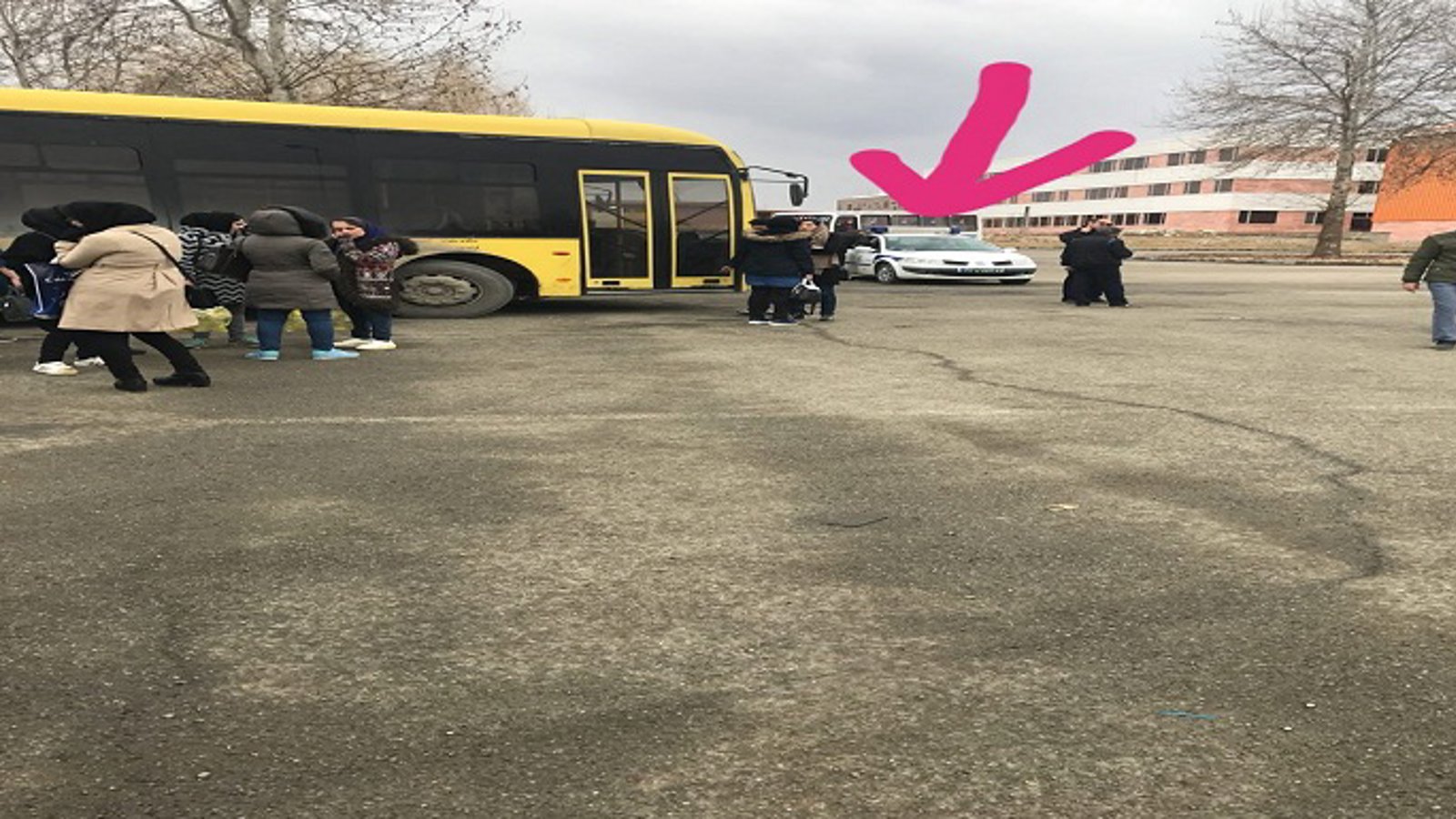 زیر گرفته شدن دختر دانشجو توسط سرویس دانشگاه اورمیه