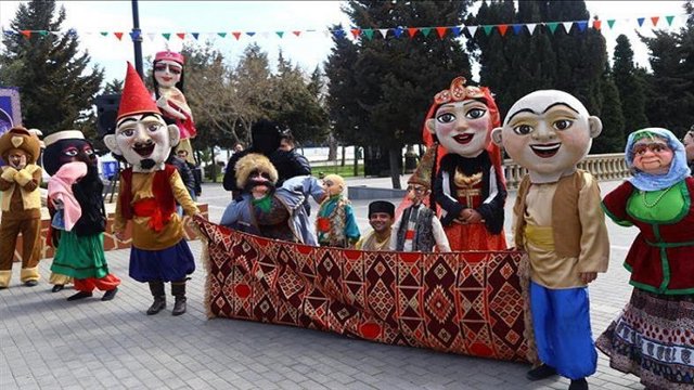 استقبال از عید اوغوز (نوروز) در جمهوری آزربایجان شمالی